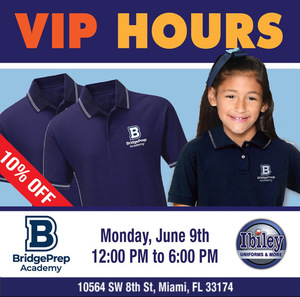 SAVE THE DATE PRIVATE UNIFORM SALE